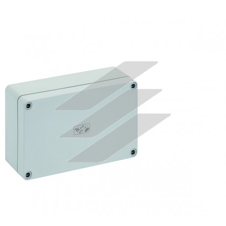 TK-коробка PS 1811-6f-O (180х110х63мм), полістирол, гладкі стінки, IP66, плоска, Spelsberg